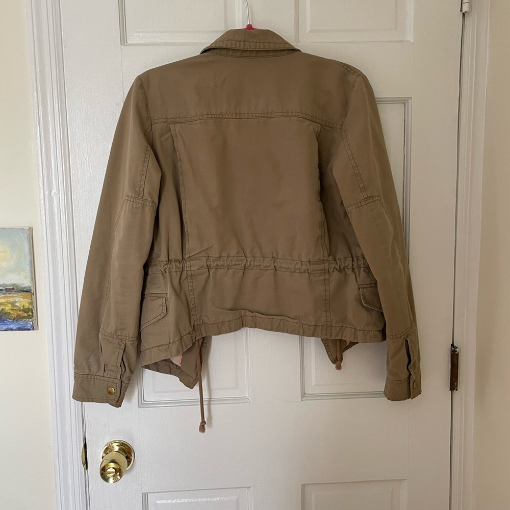 Khaki Gap fall jacket